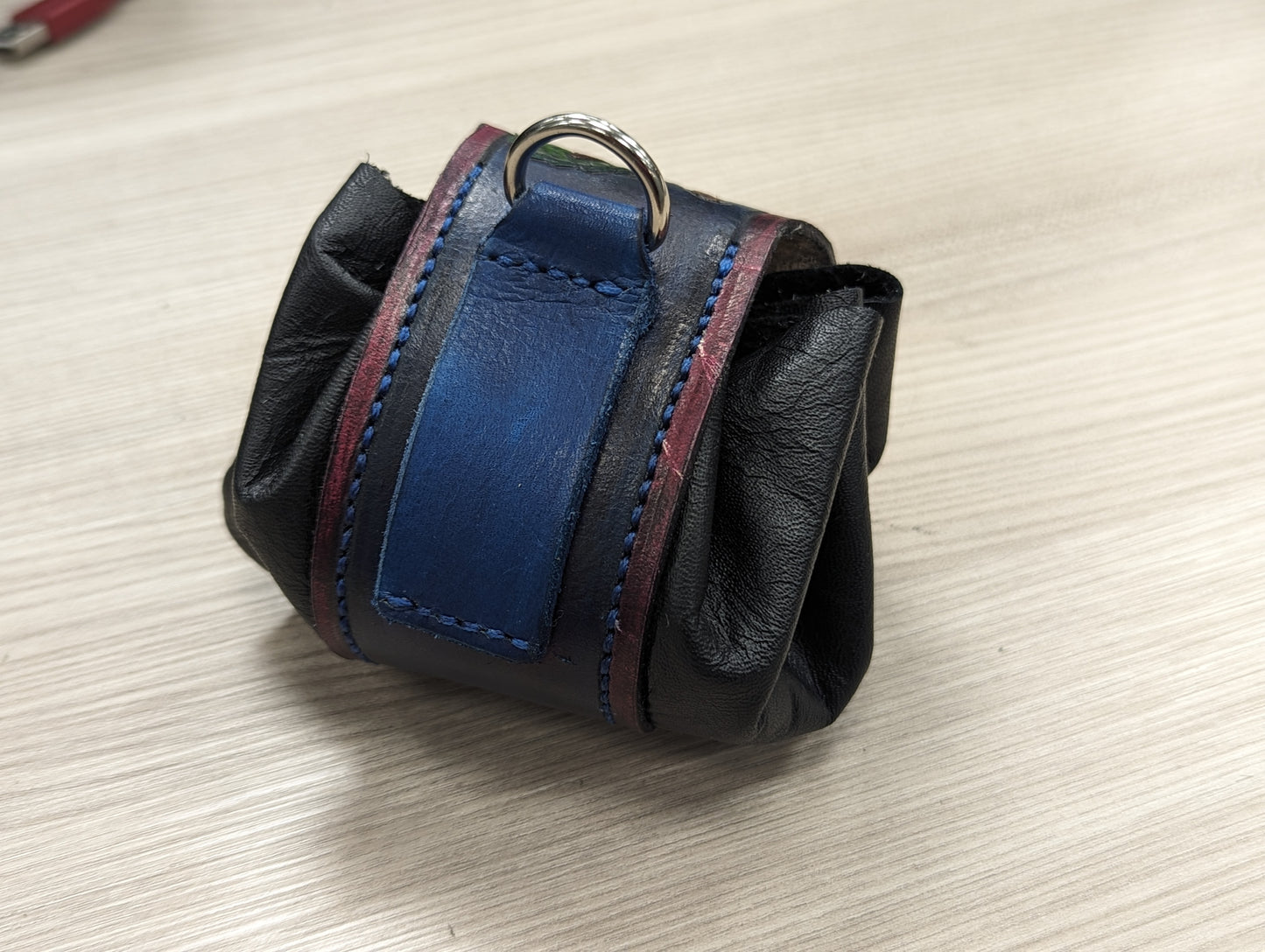 Leather Drawstring Pouch