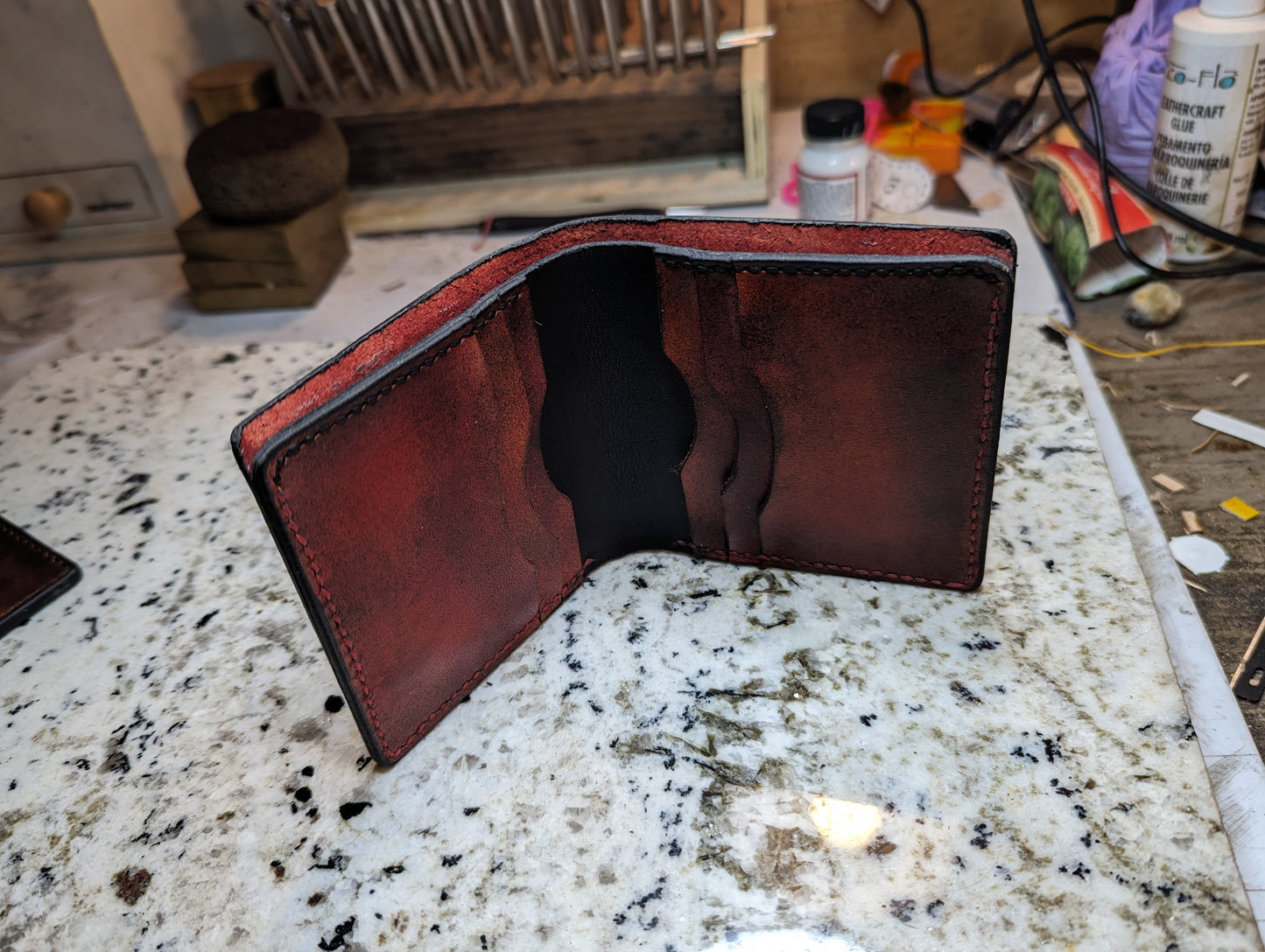 Leather Bi-Fold Wallet