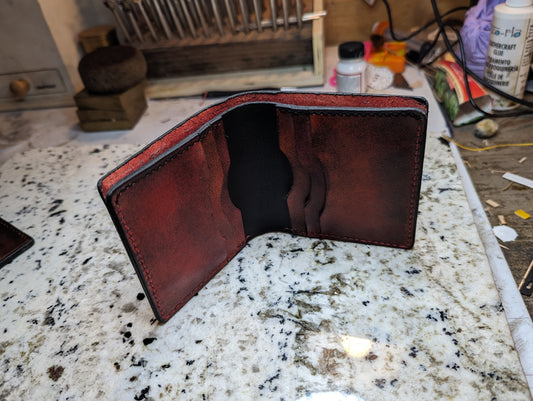 Leather Bi-Fold Wallet