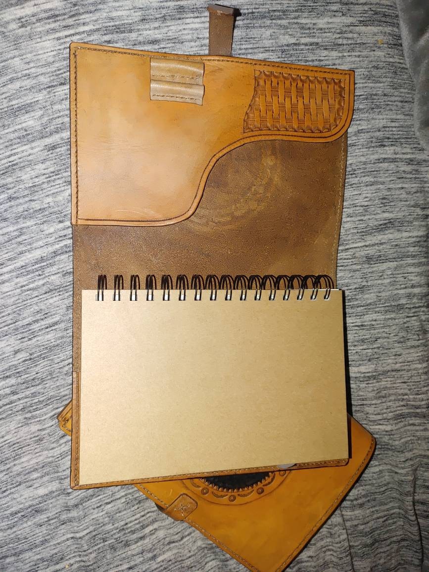 Leather journal cover