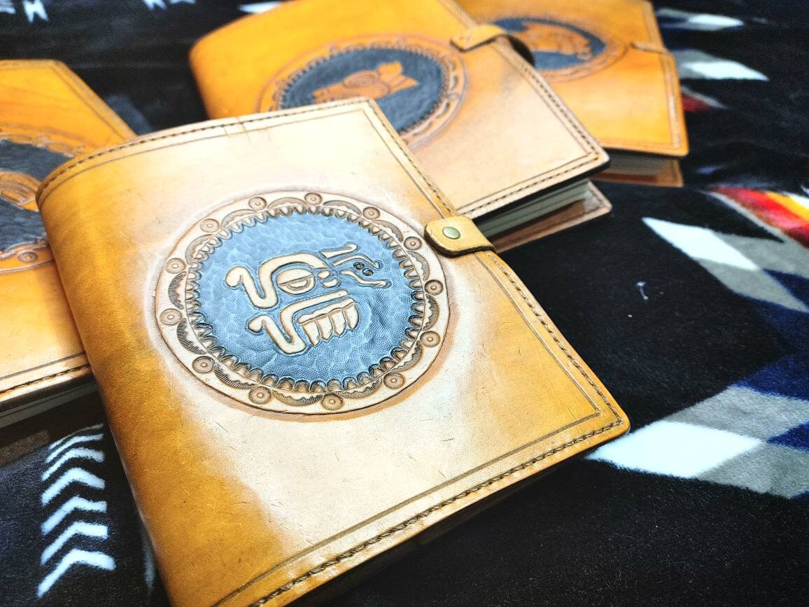 Leather journal cover