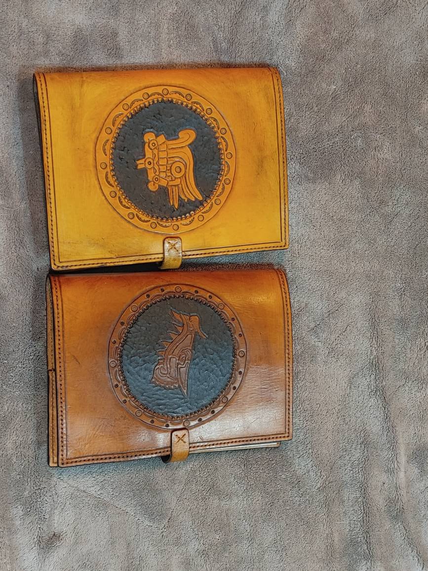 Leather journal cover