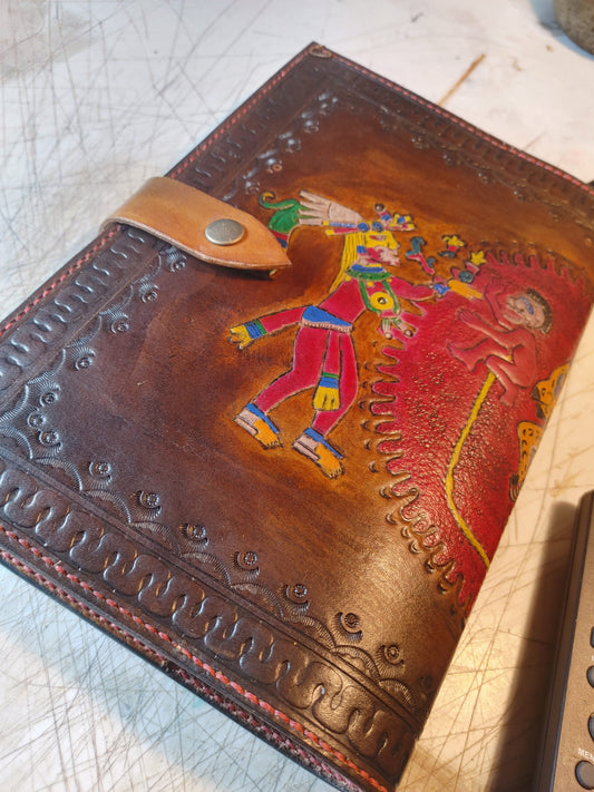 Leather journal cover